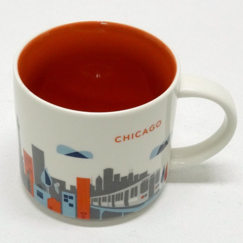 Starbucks Chicago "You Are Here" Mug Collection